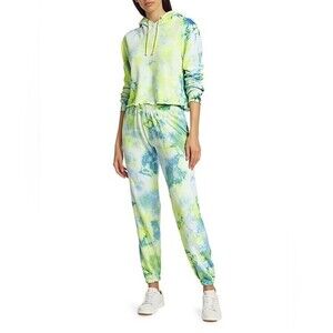 NWOT AQ Sport yoga set hoodie and leggings size M